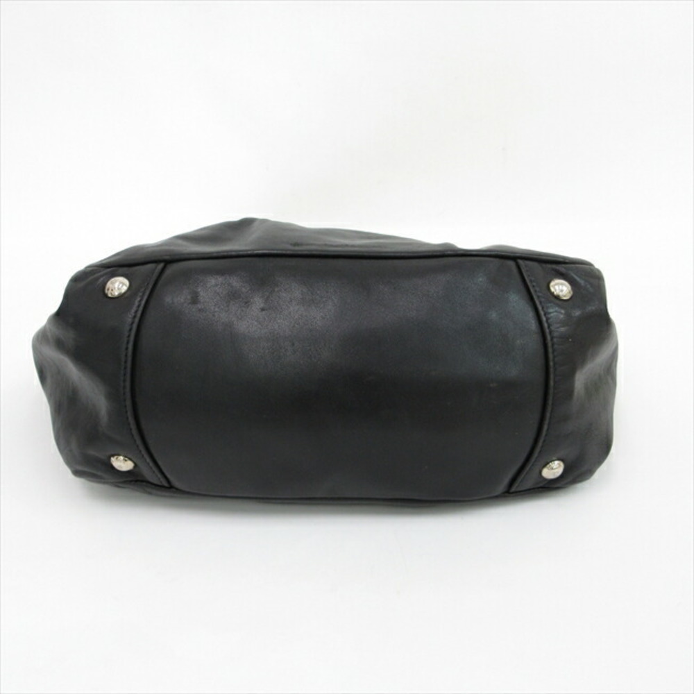 Prada Black Leather Tote Bag - Picture 4 of 10